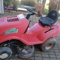 trattorino alpina hp 13. 5 taglio mulching 