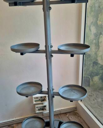 contenitore kettbell e palle mediche
