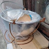 pailolo automatico per polenta in alluminio 34cm