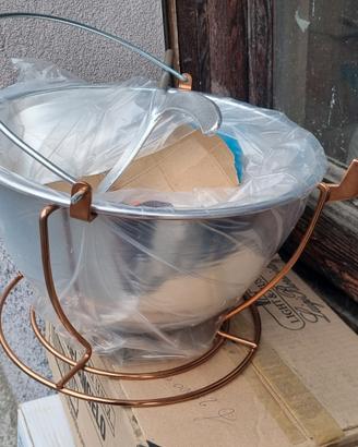 pailolo automatico per polenta in alluminio 34cm