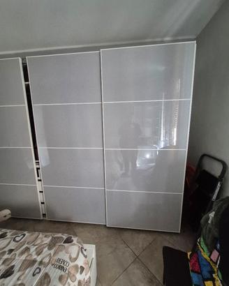 armadio pax ikea 2 ante scorrevoli 