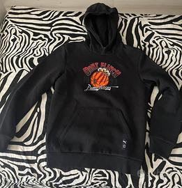 Felpa Puma Hoops "Don't Flinch" Nera