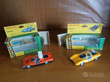 Lotto politoys due modelli. no mebetoys mercury