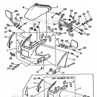 Specchio Dx Yamaha GTS A 1000 4BH262900000