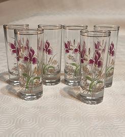 Set di 6 bicchieri Cerve Devalbor vintage