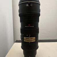 Nikon 70 200 f2.8 VR I