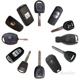 Duplicato programmazione chiave auto telecomando