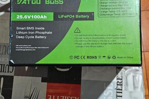 Batteria al litio 24 V 100 ah