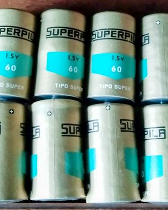 Batterie vintage Superpila 