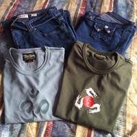 Lotto jeans+canotte Miss Sixty vintage Y2K