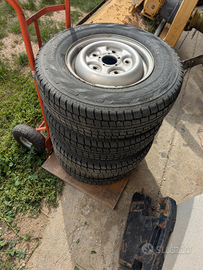 Gomme invernali Hankook+ cerchi transit
