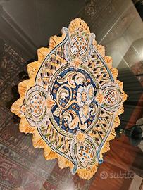 Vassoio Ceramica Caltagirone 