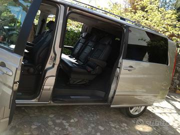 Mercedes Viano extralong + rampa Movia