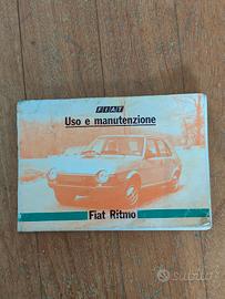 manuale uso e manutenzione fiat ritmo
