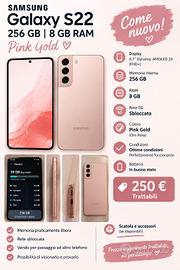 Samsung Galaxy S22 rosa Gold come nuovo 