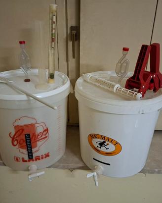 Kit per la produzione di birra artigianale