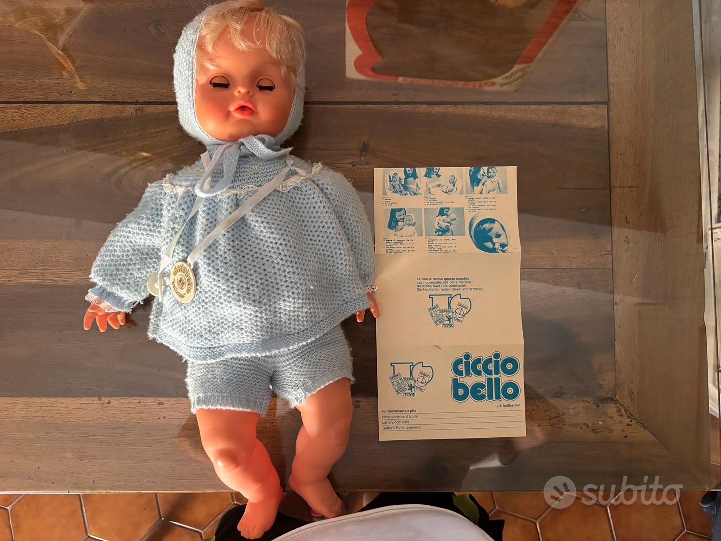 Cicciobello Bellissimo Cicciobello Nero Anni 80 Valore PUBBLICITA