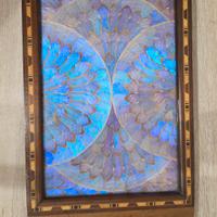 Vassoio con ali di farfalla