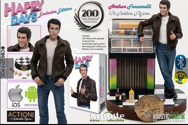 FONZIE HAPPY DAYS WITH JUKEBOX WEB EXCLUSIVE