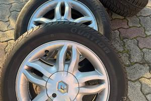 Ruota estiva completa 185/60 r 15 h xl