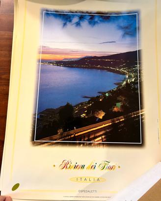 Manifesti pubblicitari città di Sanremo
