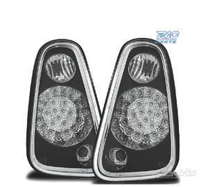 FANALI MINI COOPER R50 R53 01-06 LED NERI
