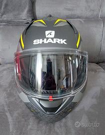 Casco Shark - Evo Es Yari Matt Antracite Yellow