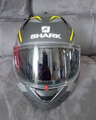 Casco Shark - Evo Es Yari Matt Antracite Yellow