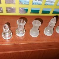 Mini Scacchiera in vetro vintage 