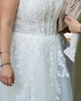 Abito da sposa perfetto taglia 46/48