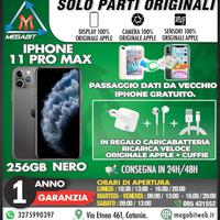 Iphone 11 pro max 256gb nero totalmente originale