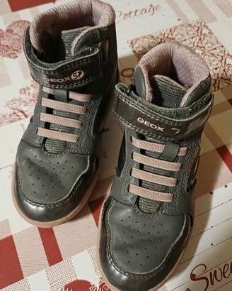 Geox scarpe bambina da ginnastica alta 