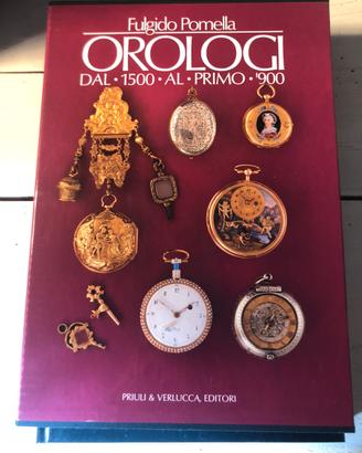 Libro orologi dal 1500 al primo 900