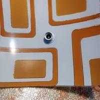 lampadario colore baige e bianco vetro di murano