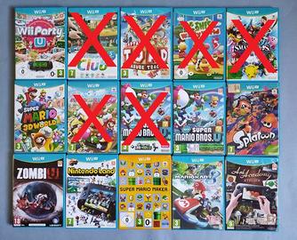 WiiU diversi giochi ORIGINALI ed accessori