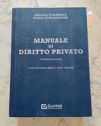 Manuale di diritto privato – Torrente Schlesinger
