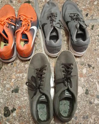 Scarpe uomo Nike e Puma