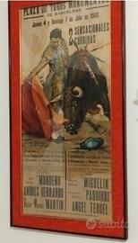 Poster Corrida Spagnola 1968 (con cornice)