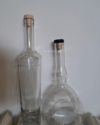 BOTTIGLIE DI VETRO X LIMONCELLO.