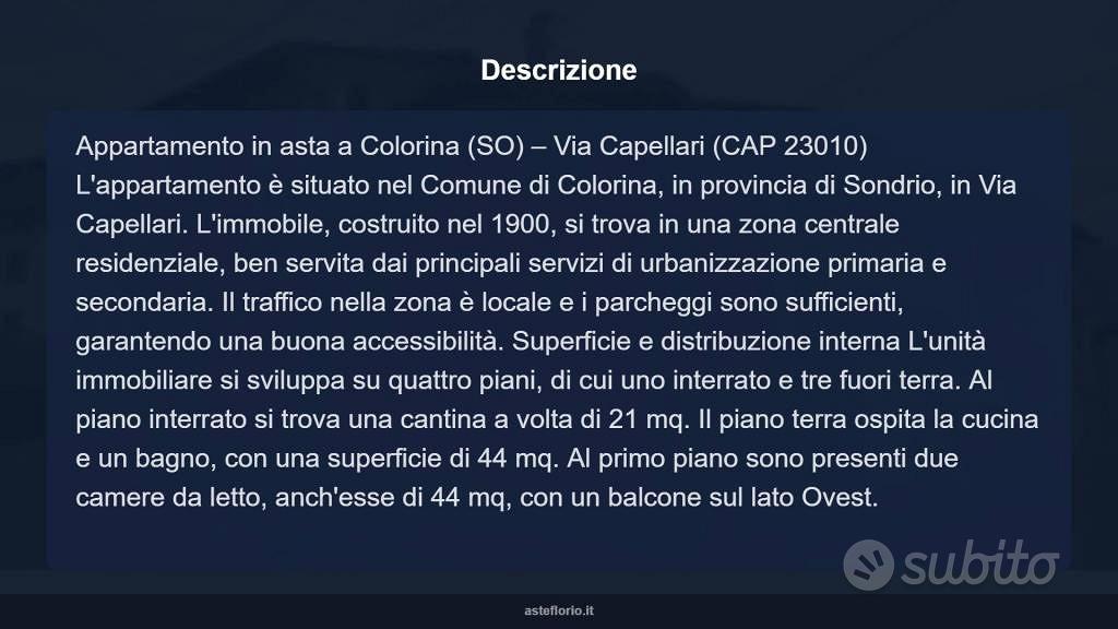 Appartamento – Colorina, Romito, Poira - Vista 5