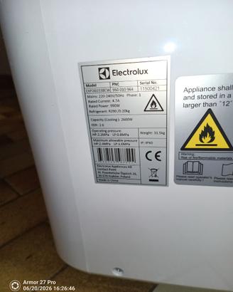 Climatizzatore portatile Electrolux