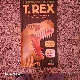 libro/gioco istruttivo t-rex