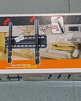 SUPPORTO PORTA TV MODELLO OMB SLIMTILT 600 26"-55"