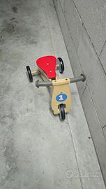 triciclo in legno 