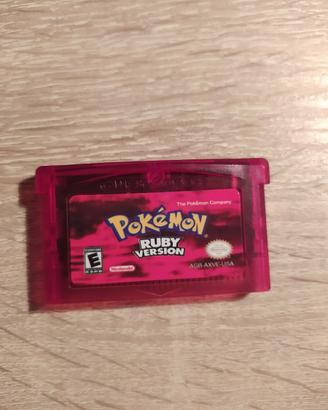 Gioco Pokemon Rubino inglese