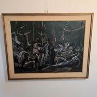 Quadro Elena Gumirato (Treviso, 1947)