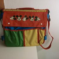 Borsa Disney multiuso Topolino Paperino