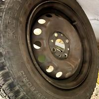 Coppia Ruote Gomme Invernali + Cerchi 155/80/r13