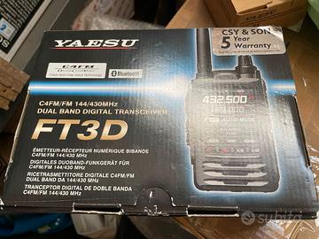 Yaesu FT3D con optional