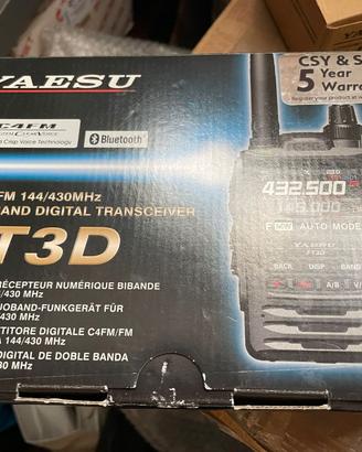 Yaesu FT3D con optional
